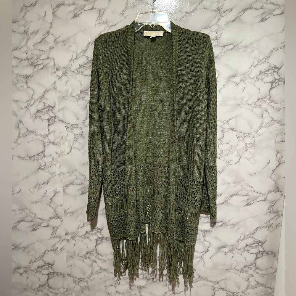 Michael Kors Cardigan Safari Green